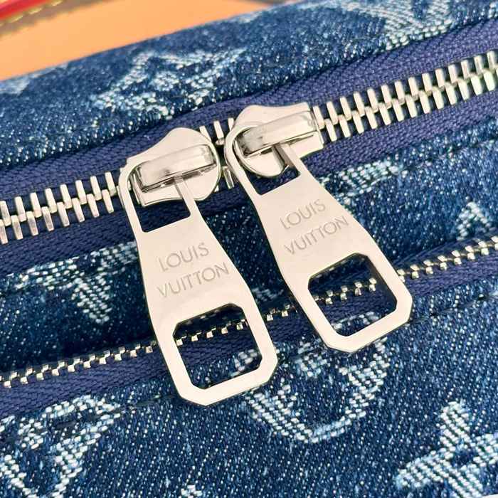 LOUIS VUITTON M27640 ブルーデニムウエストバッグ ラッシュ サイズ:30x15cm