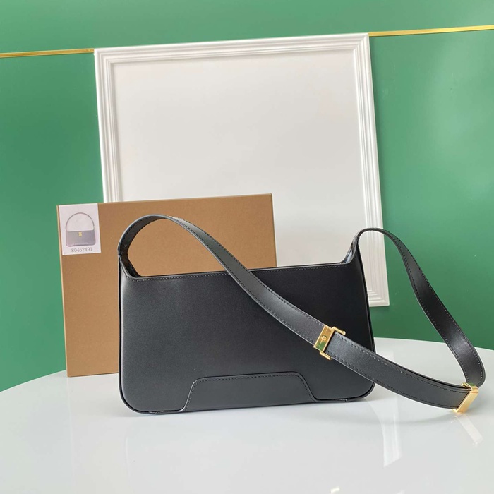 BURBERRY 2491 ゴールド ショルダーバッグ クラシック 28x14cm サイズ:28x14cm