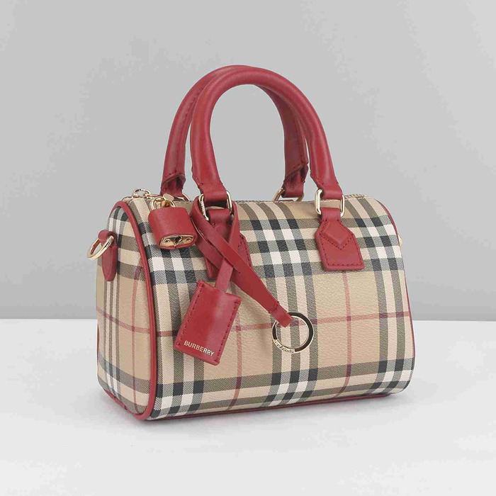 BURBERRY 4962 カーフスキン 斜め掛けバッグ ミニ 18x12x11cm サイズ:18x12x11cm