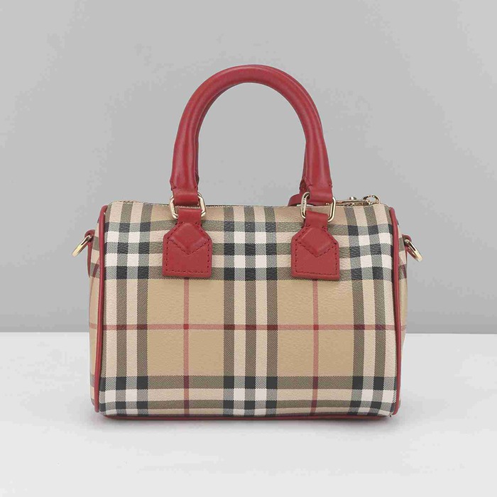 BURBERRY 4962 カーフスキン 斜め掛けバッグ ミニ 18x12x11cm サイズ:18x12x11cm
