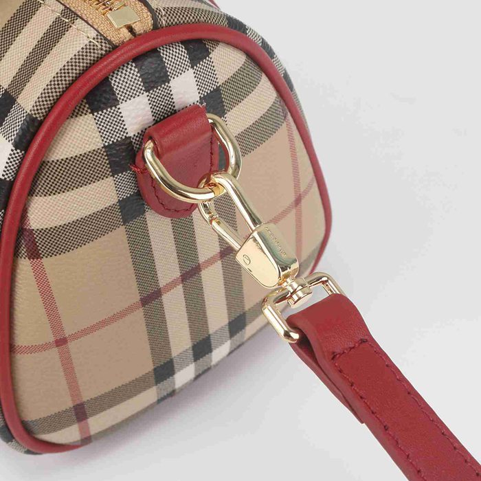 BURBERRY 4962 カーフスキン 斜め掛けバッグ ミニ 18x12x11cm サイズ:18x12x11cm