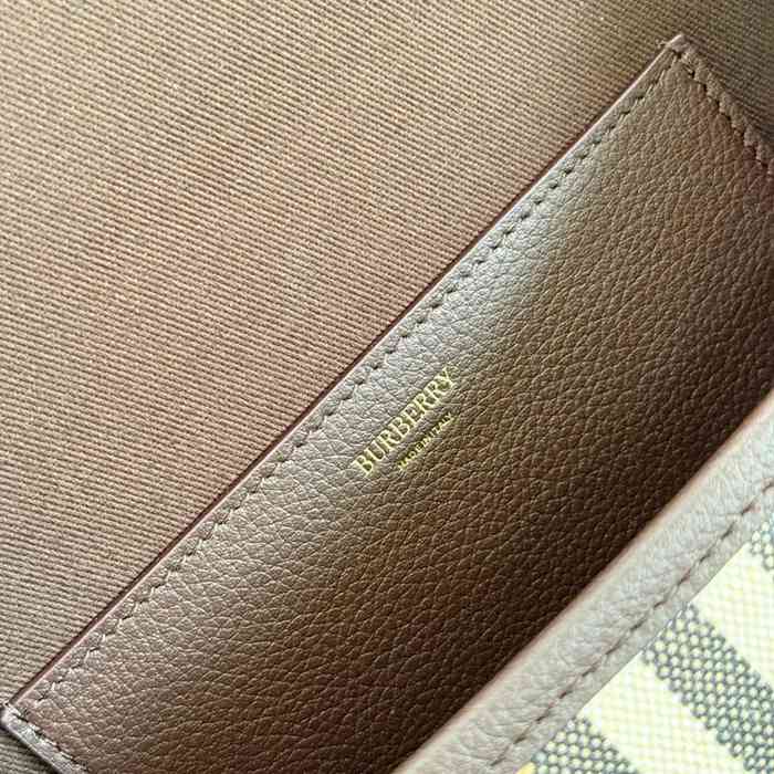 BURBERRY 2160 カーフスキン チェック 斜め掛けバッグ クラシックチェック 24x18cm サイズ:24x18cm