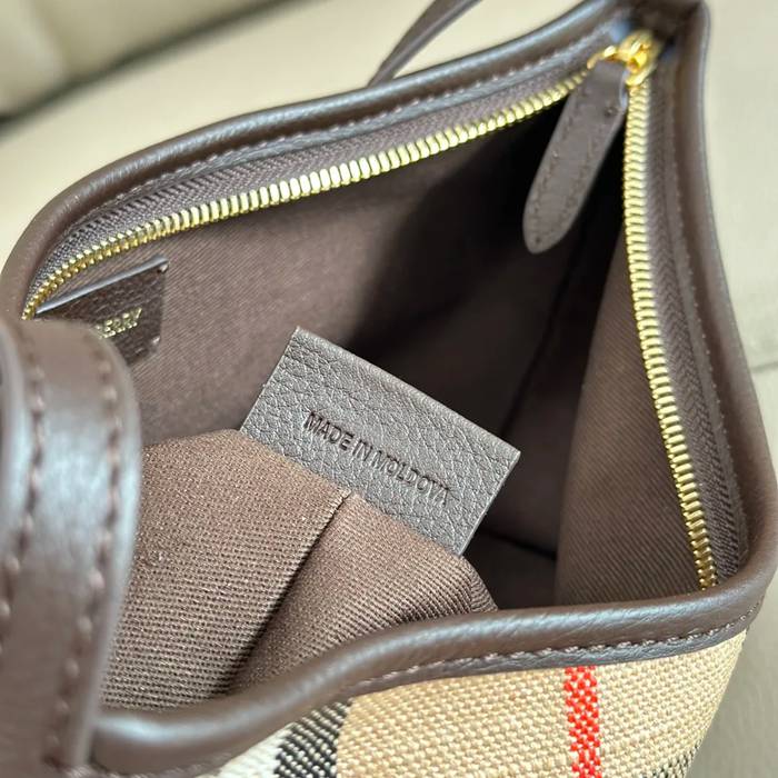 BURBERRY 2781 カーフスキン チェック ショルダーバッグ クラシックチェック 26x16x12cm サイズ:26x16x12cm