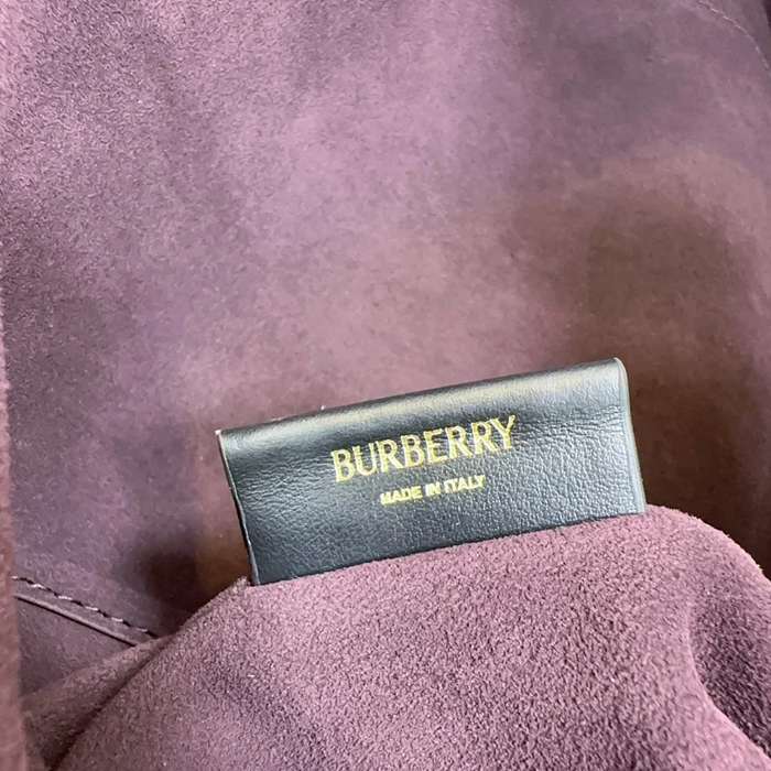 BURBERRY 345180 カーフスキン ショルダーバッグ トート 37x32x13cm サイズ:37x32x13cm