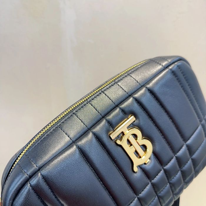 BURBERRY 0211 ラムレザー 斜め掛けバッグ TB 24x15cm サイズ:24x15cm