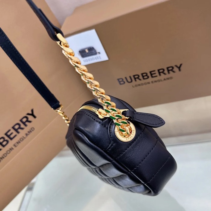 BURBERRY 0481 ラムレザー 斜め掛けバッグ TB 19x11cm サイズ:19x11cm