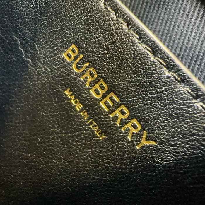 BURBERRY 0481 ラムレザー 斜め掛けバッグ TB 19x11cm サイズ:19x11cm