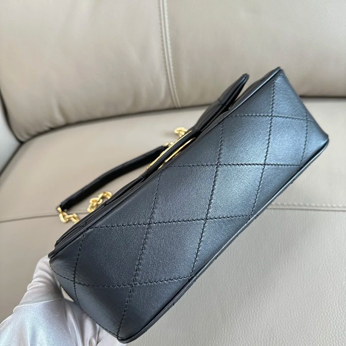BURBERRY 2471 カーフスキン ゴールド 斜め掛けバッグ カーフスキン 27x21cm サイズ:27x21cm