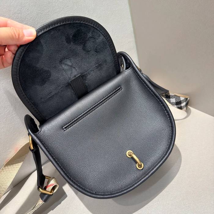 BURBERRY 6931 カーフスキン チェック 斜め掛けバッグ クラシックチェック 19x18cm サイズ:19x18cm