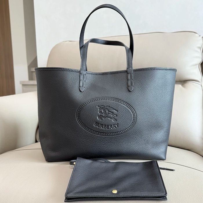 BURBERRY 2221 カーフスキン ショルダーバッグ トート 38x28x16cm サイズ:38x28x16cm