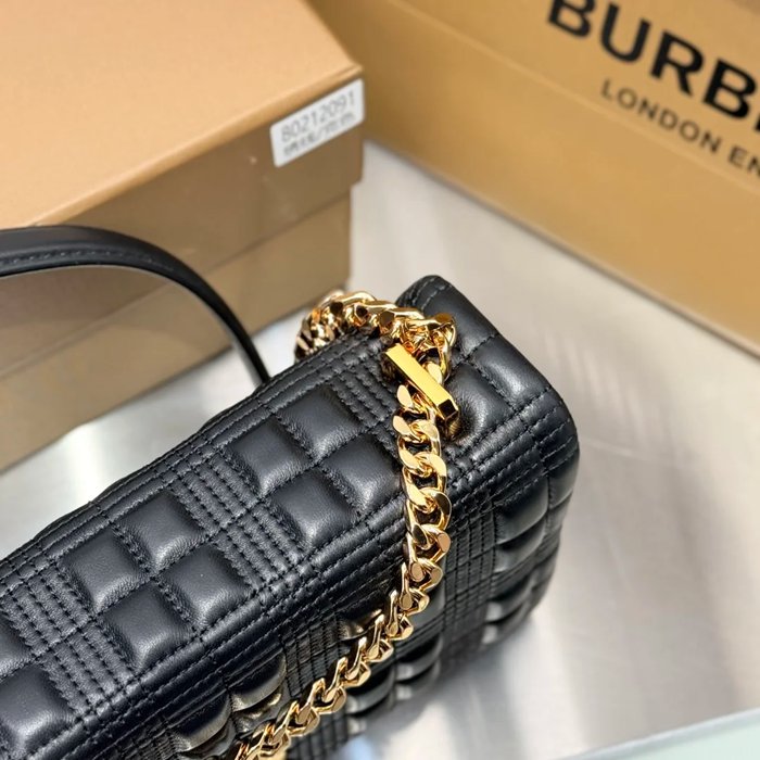 BURBERRY 2091 ラムレザー 斜め掛けバッグ TB 23x13cm サイズ:23x13cm