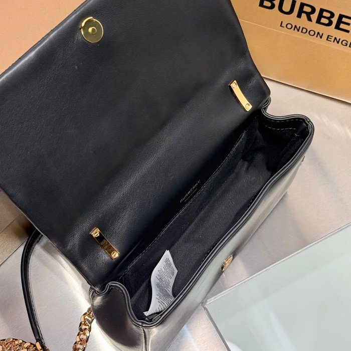BURBERRY 2091 ラムレザー 斜め掛けバッグ TB 23x13cm サイズ:23x13cm