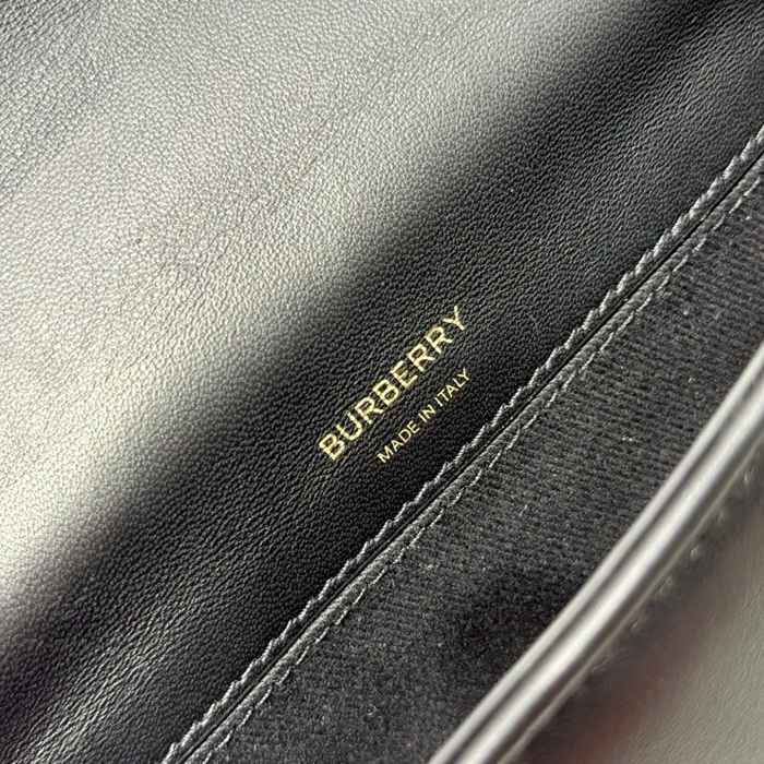 BURBERRY 2091 ラムレザー 斜め掛けバッグ TB 23x13cm サイズ:23x13cm