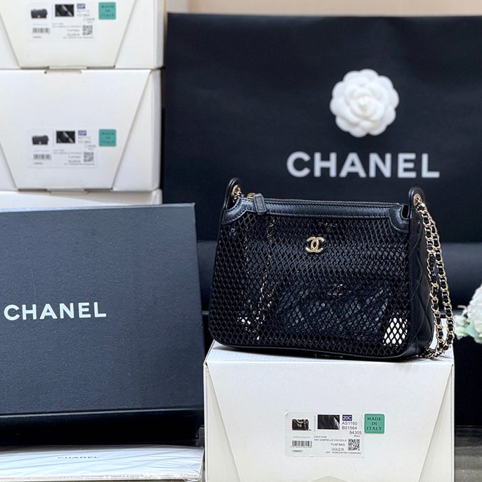 CHANEL ラムレザー 限定 ファッショナブル 20×13×4.5cm サイズ:20×13×4.5cm