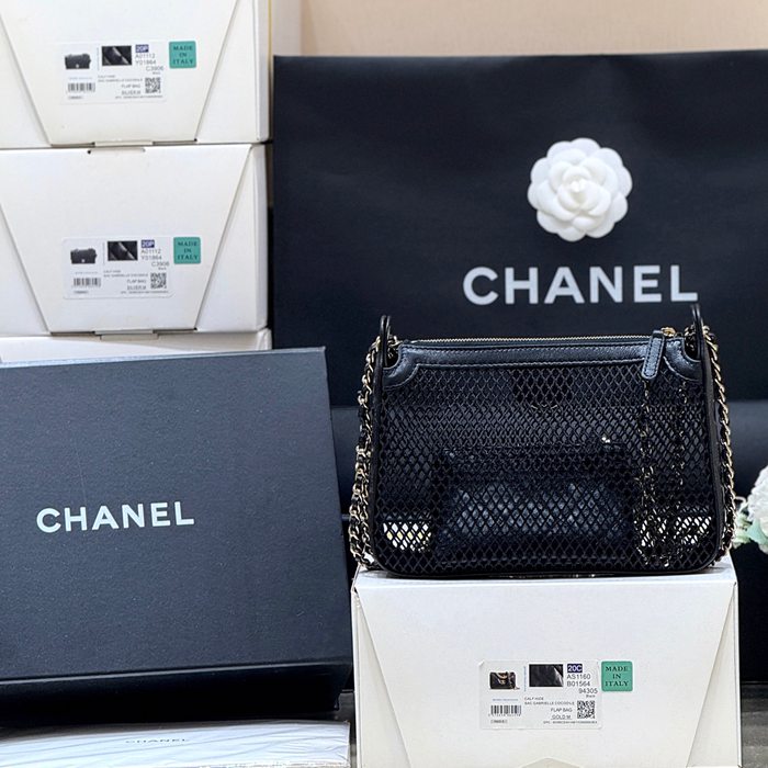 CHANEL ラムレザー 限定 ファッショナブル 20×13×4.5cm サイズ:20×13×4.5cm