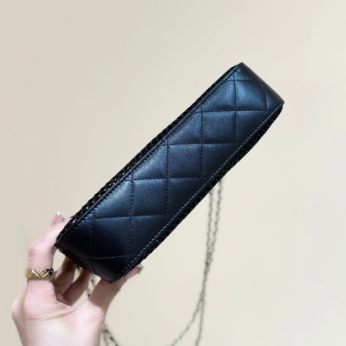 CHANEL ラムレザー 限定 ファッショナブル 20×13×4.5cm サイズ:20×13×4.5cm