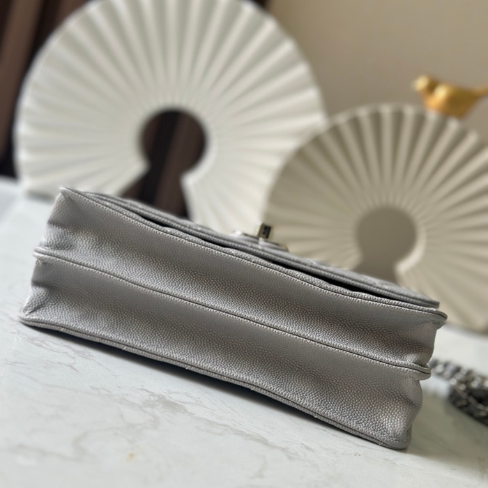CHANEL 66030 ツイード ブラック×グレー×シルバー ハンドバッグ 春夏 18.5×11×6cm サイズ:18.5×11×6cm