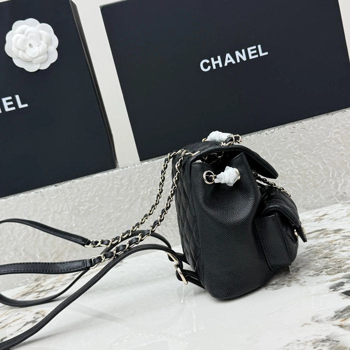 CHANEL AS3787 カーフレザー 菱格紋 ゴールド リュックサック 小 19×18×9.5cm サイズ:19×18×9.5cm
