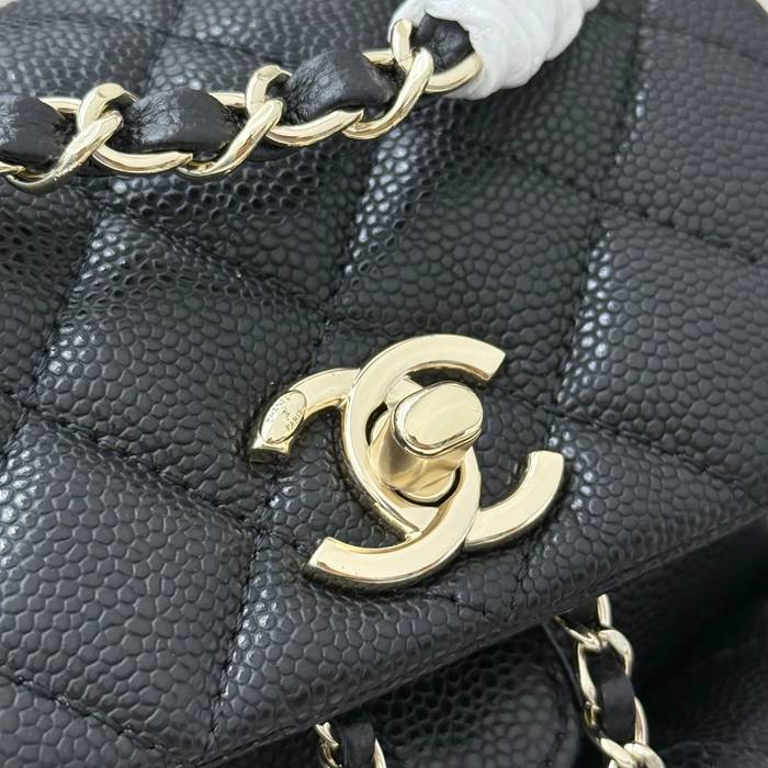 CHANEL AS3787 カーフレザー 菱格紋 ゴールド リュックサック 小 19×18×9.5cm サイズ:19×18×9.5cm