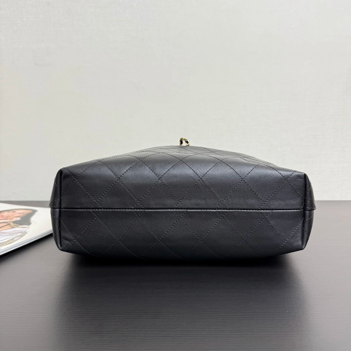 CHANEL 99533 カーフレザー ショルダーバッグ 大 37×26×8.5cm サイズ:37×26×8.5cm