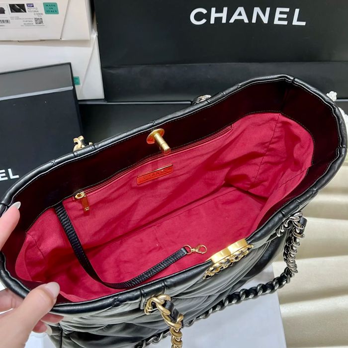 CHANEL AS3660 ラムレザー 菱格紋 ショルダーバッグ クラシック 大容量 41×24×10.5cm サイズ:41×24×10.5cm