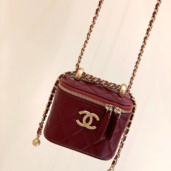 CHANEL AP2292 ゴールド 斜め掛けバッグ 11×8.5×7cm サイズ:11×8.5×7cm