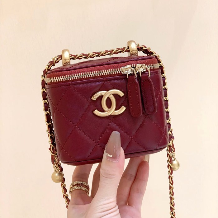 CHANEL AP2292 ゴールド 斜め掛けバッグ 11×8.5×7cm サイズ:11×8.5×7cm