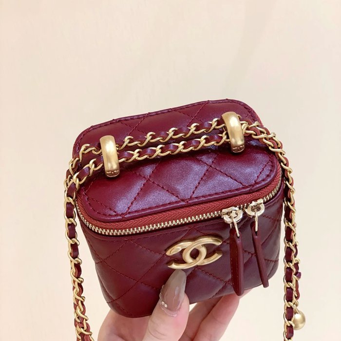 CHANEL AP2292 ゴールド 斜め掛けバッグ 11×8.5×7cm サイズ:11×8.5×7cm