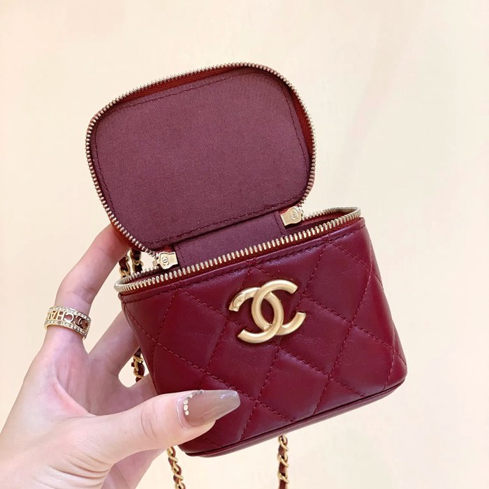 CHANEL AP2292 ゴールド 斜め掛けバッグ 11×8.5×7cm サイズ:11×8.5×7cm