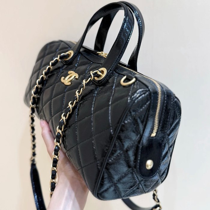CHANEL カーフレザー ショルダーバッグ ヴィンテージ ファッショナブル 31×17×13cm サイズ:31×17×13cm