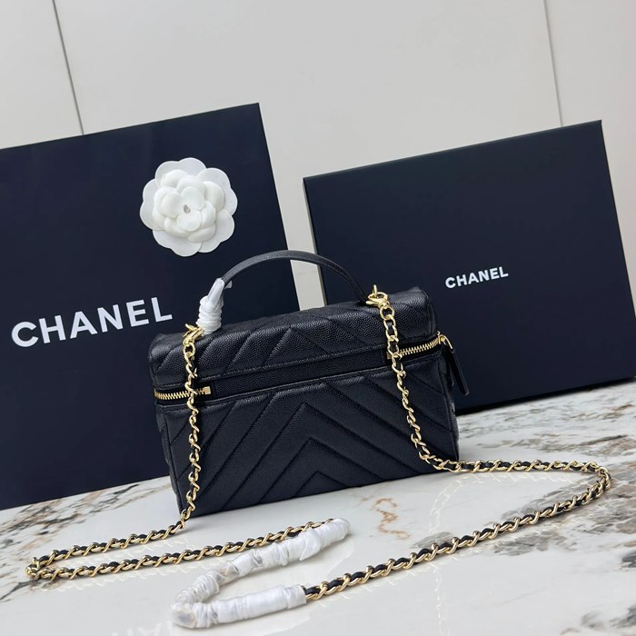CHANEL AP5212 カーフレザー ボール紋 ゴールド 斜め掛けバッグ クラシック 19.5×17×5cm サイズ:19.5×17×5cm