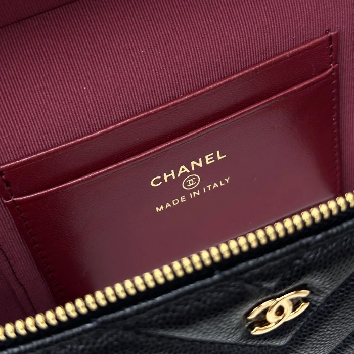 CHANEL AP5212 カーフレザー ボール紋 ゴールド 斜め掛けバッグ クラシック 19.5×17×5cm サイズ:19.5×17×5cm