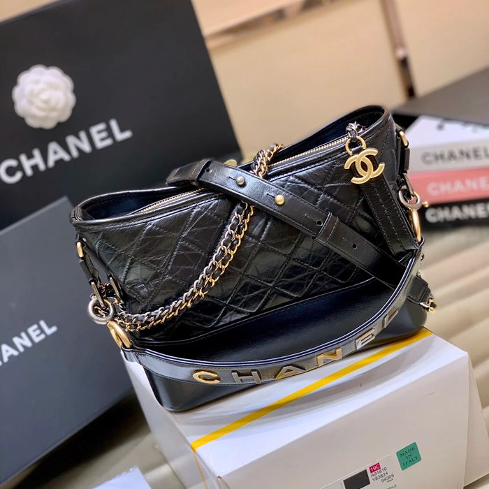 CHANEL 1582 配色 シルバー×ゴールド 斜め掛けバッグ 小 中 20×15×8cm サイズ:20×15×8cm