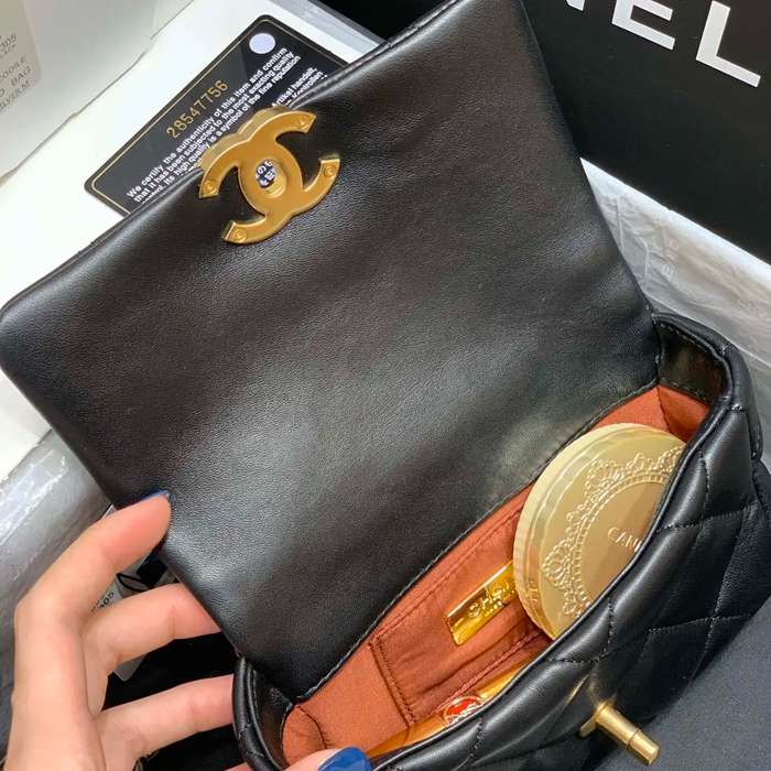 CHANEL AS1163 ラムレザー 限定 20×11×5.5cm サイズ:20×11×5.5cm
