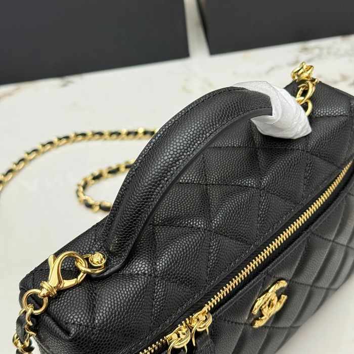 CHANEL AP5020 カーフレザー プレス ゴールド 斜め掛けバッグ クラシック ファッショナブル 19.5×17×5cm サイズ:19.5×17×5cm