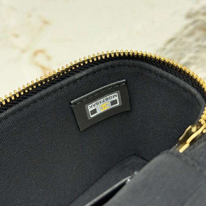 CHANEL AP5020 カーフレザー プレス ゴールド 斜め掛けバッグ クラシック ファッショナブル 19.5×17×5cm サイズ:19.5×17×5cm