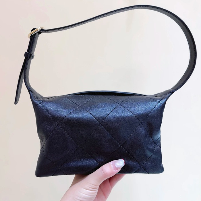 CHANEL AS6138 ラムレザー ショルダーバッグ 有名人同款 ヴィンテージ 23×13×8cm サイズ:23×13×8cm