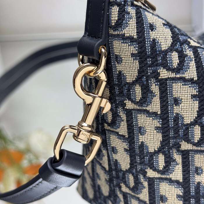 DIOR 5554 刺繍、モノグラム、レター バッグ クラシック 22.0x13.0x9.5cm サイズ:22x13x9.5cm