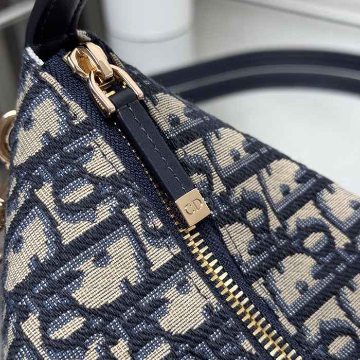 DIOR 5554 刺繍、モノグラム、レター バッグ クラシック 22.0x13.0x9.5cm サイズ:22x13x9.5cm