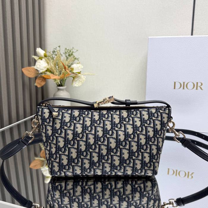 DIOR 5554 刺繍、モノグラム、レター バッグ クラシック 22.0x13.0x9.5cm サイズ:22x13x9.5cm