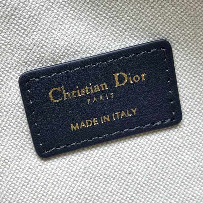 DIOR 5554 刺繍、モノグラム、レター バッグ クラシック 22.0x13.0x9.5cm サイズ:22x13x9.5cm