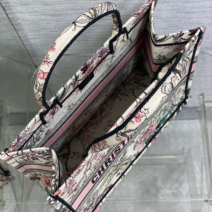 DIOR 刺繍、レター、パッチワーク パープル トートバッグ 中 新作 36.0x28.0x18.0cm サイズ:36x28x18cm