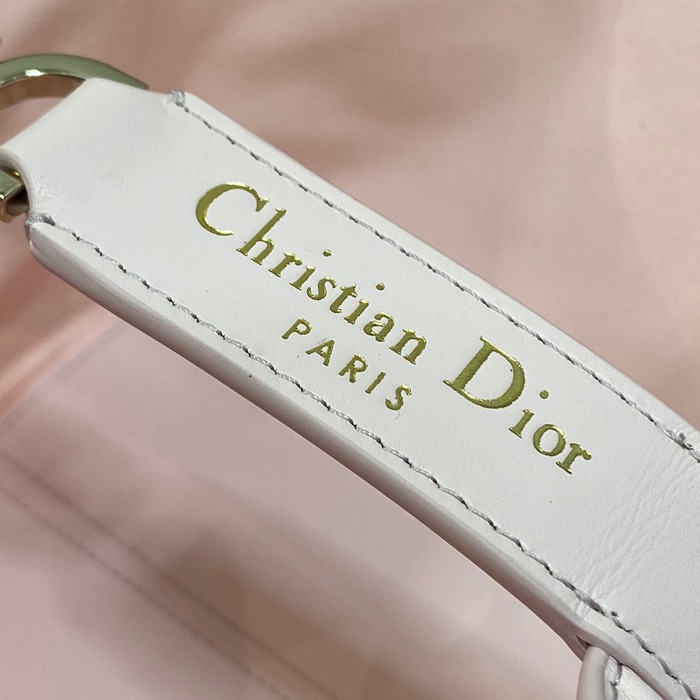 DIOR カーフレザー レター パープル、ピンク バッグ 小 クラシック 23.0x15.0x15.0cm サイズ:23x15x15cm