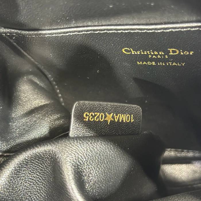 DIOR 3372 ラムレザー、レザー グレンチェック、レター ブラック、ゴールド、ベージュ 斜め掛けバッグ、ショルダーバッグ、ハンドバッグ 小 新作 サイズ:24x20cm