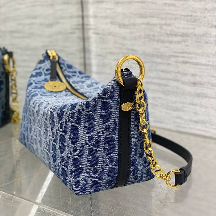 DIOR プリント、レター、フラワー グレー、グラデーション 斜め掛けバッグ クラシック ヴィンテージ 28.5x14.5x10.0cm サイズ:28.5x14.5x10cm
