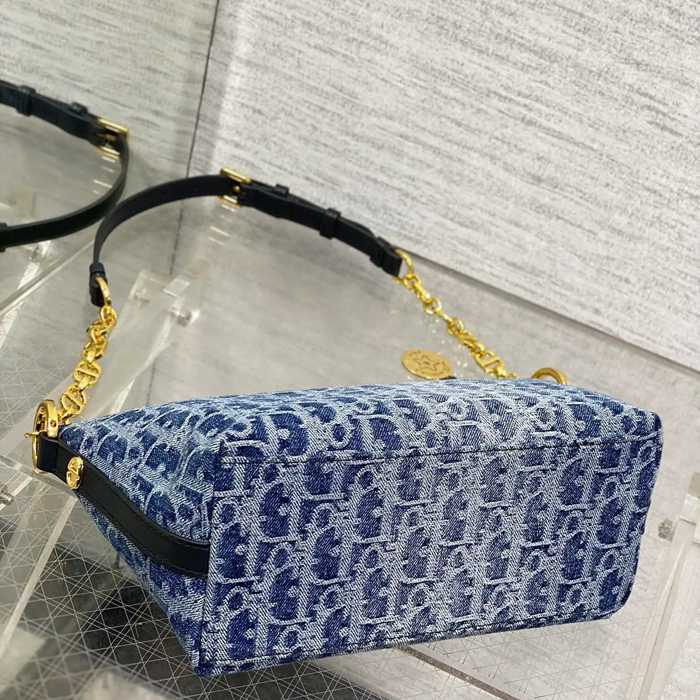 DIOR プリント、レター、フラワー グレー、グラデーション 斜め掛けバッグ クラシック ヴィンテージ 28.5x14.5x10.0cm サイズ:28.5x14.5x10cm