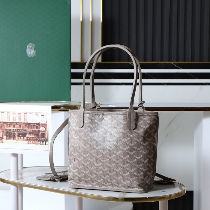 GOYARD 020660 レザー ハンドバッグ クラシック サイズ:28/20x20x10cm
