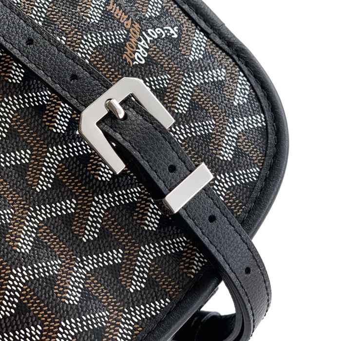 GOYARD 9202 ブラック 斜め掛けバッグ、ハンドバッグ 小 22x16cm サイズ:22x16cm