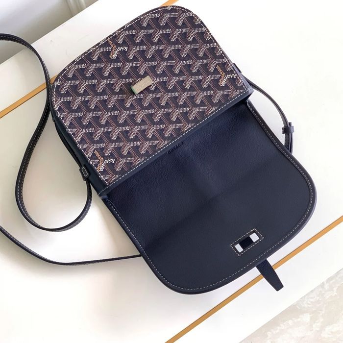 GOYARD 9202 ブルー、ネイビー 斜め掛けバッグ、ハンドバッグ 小 22x16cm サイズ:22x16cm