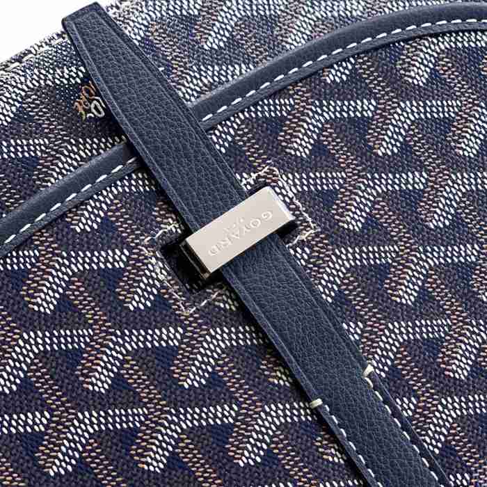 GOYARD 9202 ブルー、ネイビー 斜め掛けバッグ、ハンドバッグ 小 22x16cm サイズ:22x16cm